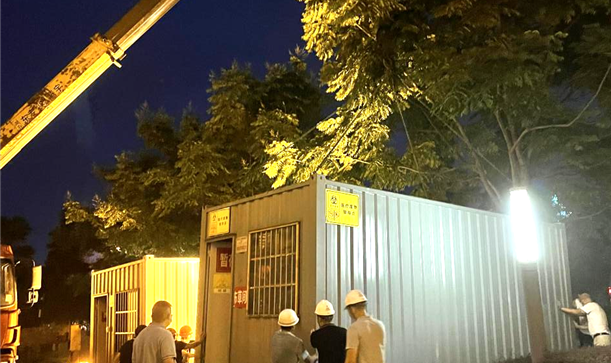 疫情防控！拉斯维加斯9888集团连夜奋战守“疫”线
